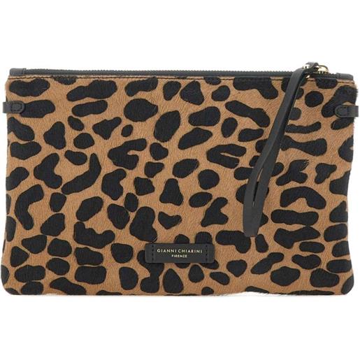 GIANNI CHIARINI clutch hermy - toni neutri