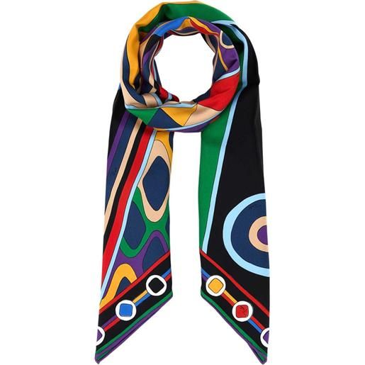 PUCCI foulard con stampa - blu