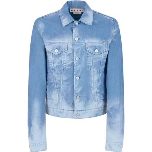 Marni giacca denim - blu