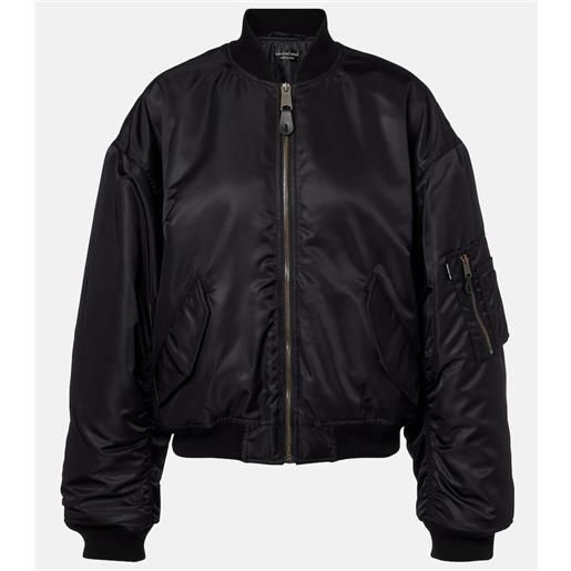 Balenciaga bomber standard in raso tecnico