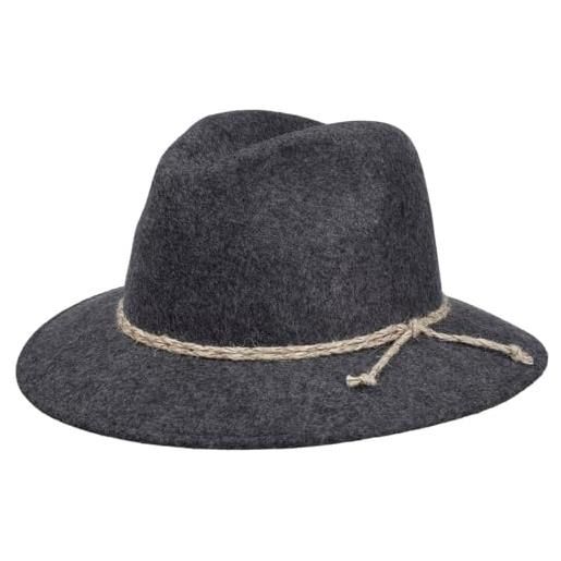 LIERYS lipodo cappello tirolese donna uomo cappello in feltro di lana con corda made in italy autunno inverno