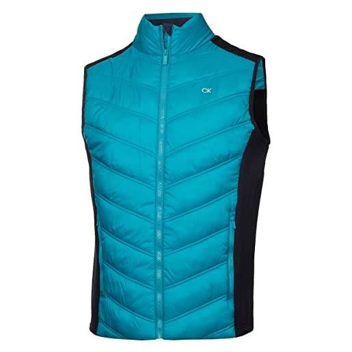 Calvin Klein uomo 2025 frontera gilet da golf ibrido - marina - s