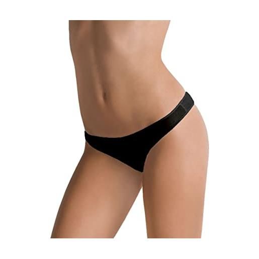 Confezione da 3 slip donna a vita bassa in cotone bielastico