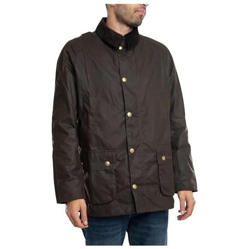 Barbour uomo giacca cerata ashby, olive, 3xl
