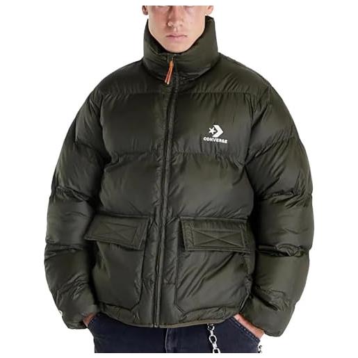 Converse piumino kaki uomo utility, cachi. , xl