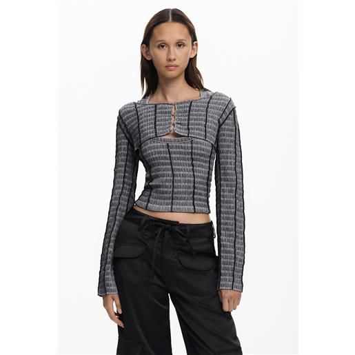 Desigual maglietta con texture rimovibile