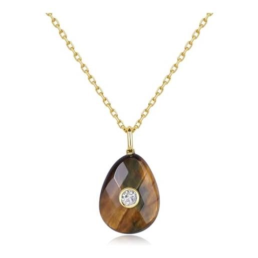 Pendente In Occhio Di Tigre Love Energy - Dhanvantari - Foto 3