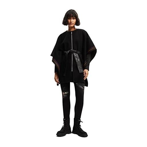 Desigual poncho_aladin milan, 2000 black, u da donna