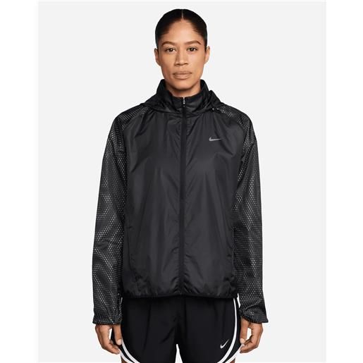 Nike tempo repel w - giacca running - donna - nero