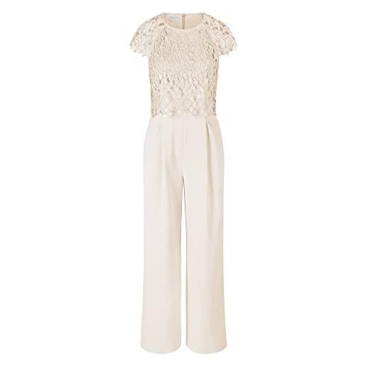 APART Fashion apart. Fashion tuta, crema, 42 donna