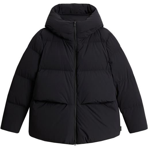 WOOLRICH piumino con cappuccio puffer capsule cloud madison donna