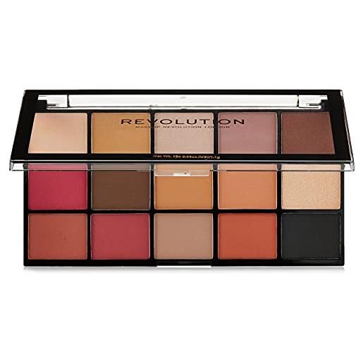 Revolution Beauty London makeup revolution, palette di ombretti re-loaded iconic vitality (etichetta in lingua italiana non garantita)