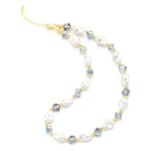 Moda Oro Nero Lariat Collana Multi-Fila Y-Forma Catena con