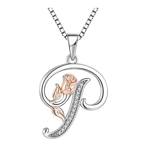 Thomas Sabo Collana Con Due Anelli Con Pietre Colorate In Argento Annerito Argento 925 50 55 Cm Coll 36015542
