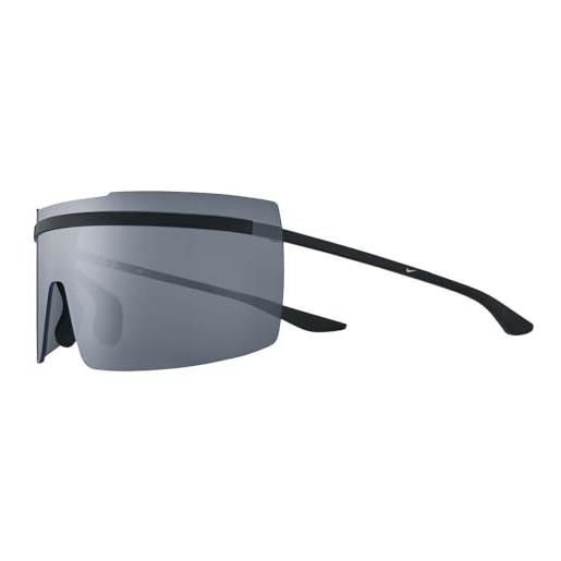 Nike echo shield occhiali, black/silver flash, taglia unica unisex-adulto