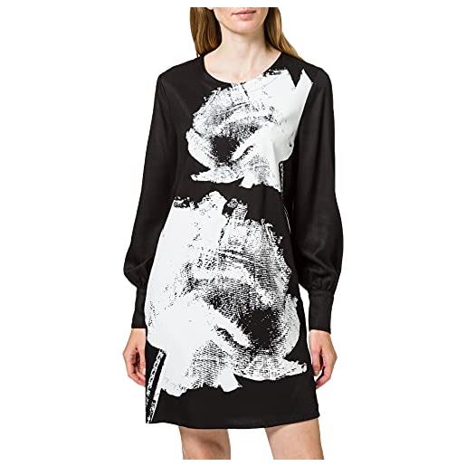 United Colors of Benetton (z6erj) vestito 4fdp5vca3, nero 100, s donna