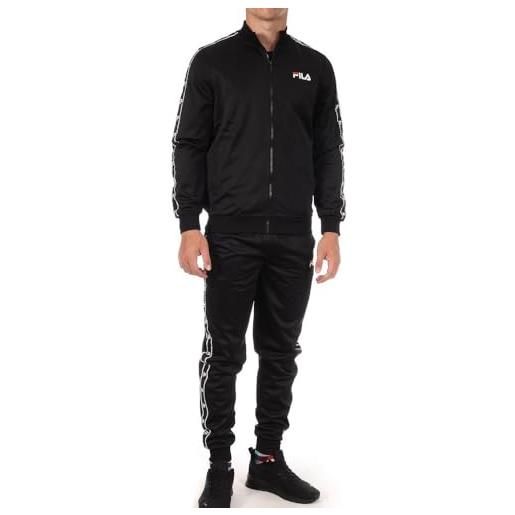 FILA tuta da uomo nero damson, nero , xl