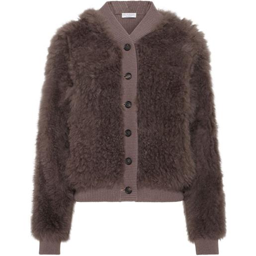 Brunello Cucinelli cardigan - marrone