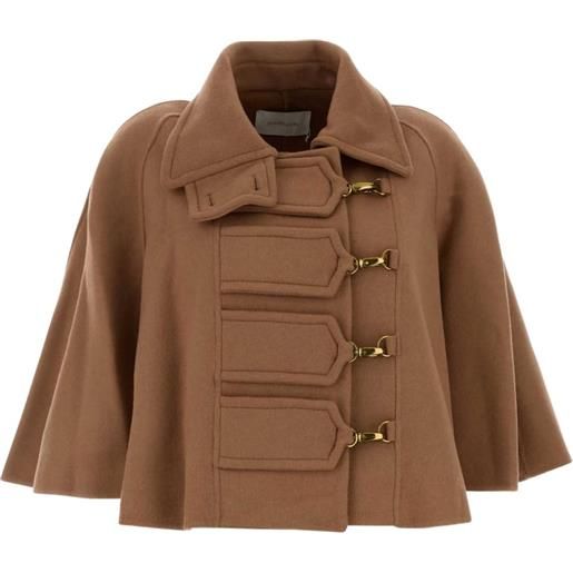 ZIMMERMANN mantella hypnotic - marrone