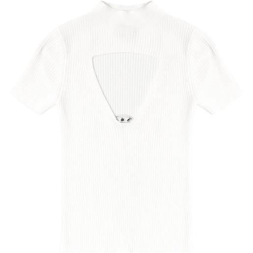 Diesel t-shirt m-olive - bianco