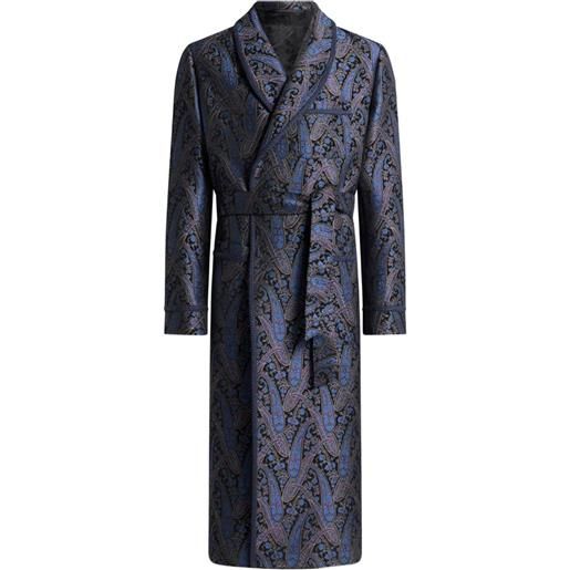 ETRO vestaglia con stampa paisley - blu