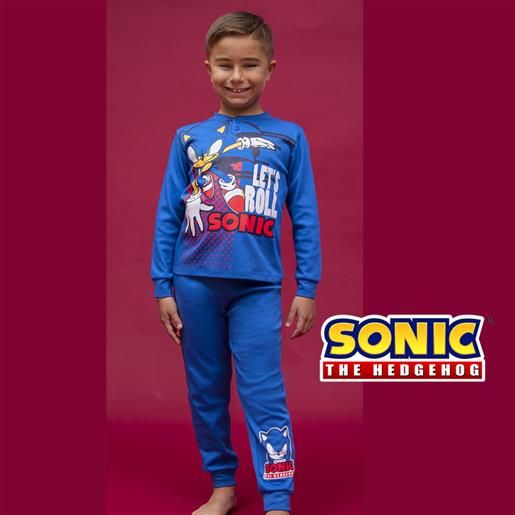 Disney pigiama interlock sonic bimbo 3-10a Disney cod. Sc40g4717
