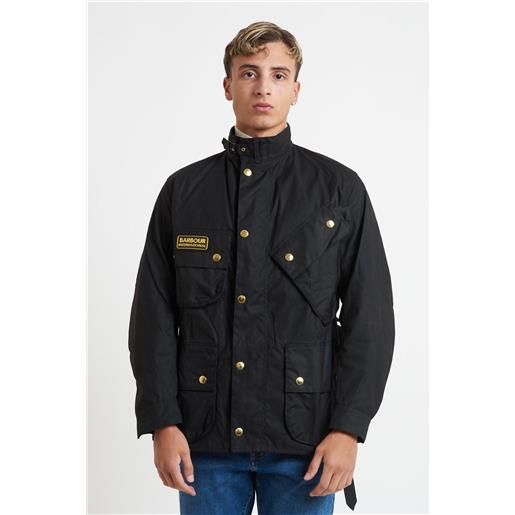 Barbour International giacca barbour international uomo in cotone cerato modello 4bk51