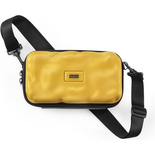 Crash Baggage trousse per cosmetici mini icon giallognola con tracolla