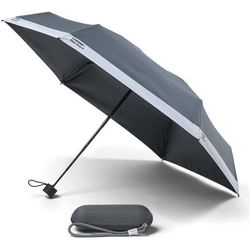 Copenhagen Design ombrello portatile pantone travel grigiastro con custodia