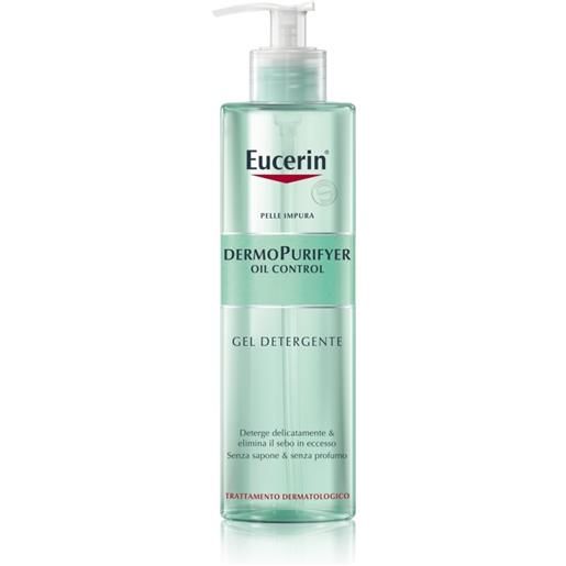 BEIERSDORF SpA eucerin dermo. Purifyer oil control 400 ml - gel detergente viso