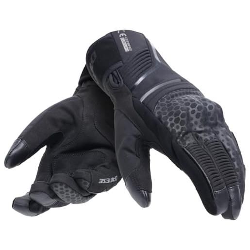 DAINESE - tempest 2 d-dry® short gloves, guanti moto invernali, touring, impermeabili, touchscreen, man, nero, l