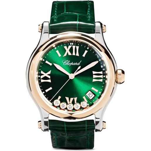 Chopard orologio happy sport 36mm - verde