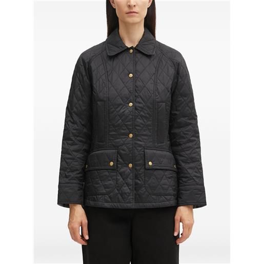 Barbour giacca trapuntata beadnell - nero