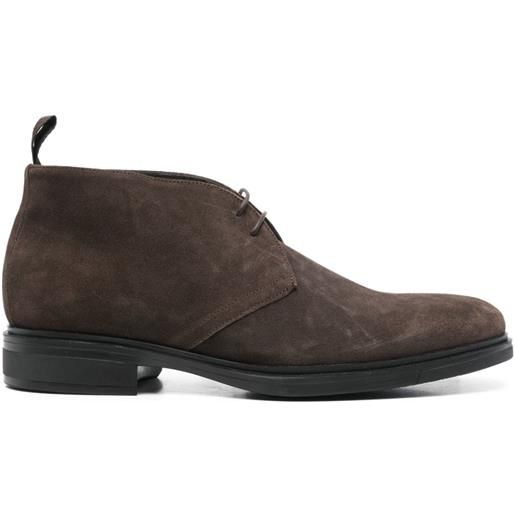 Corneliani derby stringate - marrone