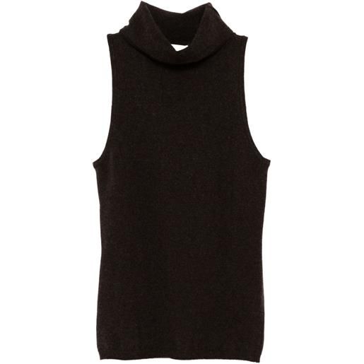 Reformation canotta marcy - marrone