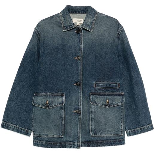 Nili Lotan giacca con tasche - blu