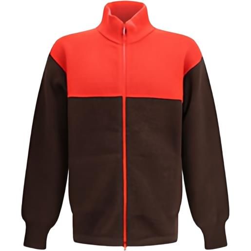 GR10K cardigan con zip - marrone