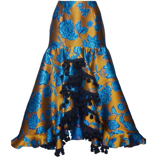 La DoubleJ gonna feria asimmetrica - giallo