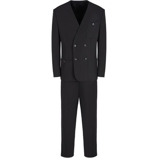 Giorgio Armani completo doppiopetto - nero