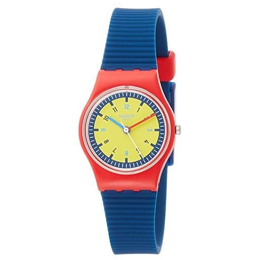 Swatch orologio analogico quarzo da donna con cinturino in silicone lr131