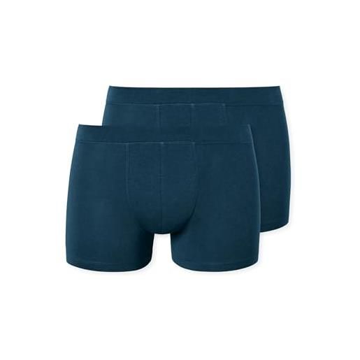 Schiesser pantaloncini da ragazzo, confezione da 2 pezzi, blu indaco 182620, taglia 164