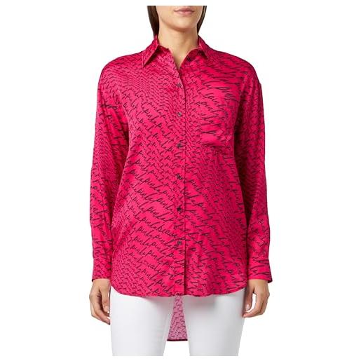 Pinko cricchetto camicia twill stamp