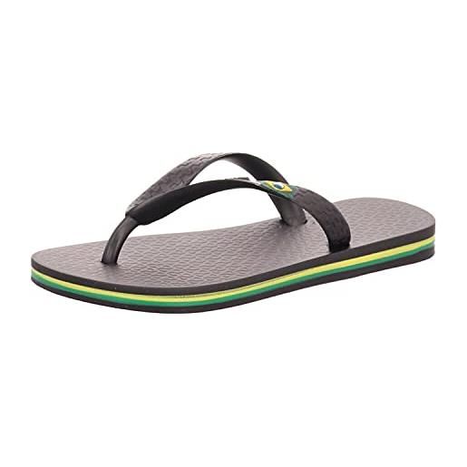 Ipanema infradito unisex per bambini classic brasil ii kids, 8041 nero, 27/28 eu