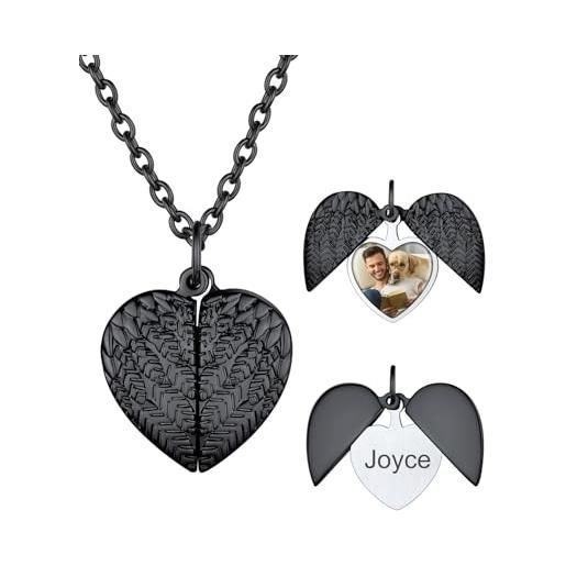 Collana Con Foto Personalizzata INBLUE Collana Personalizzata Con - Foto 4