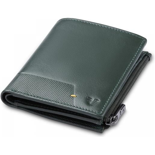 Roncato mag-wal portafoglio uomo 10x8.5x1.8 cm - verde militare
