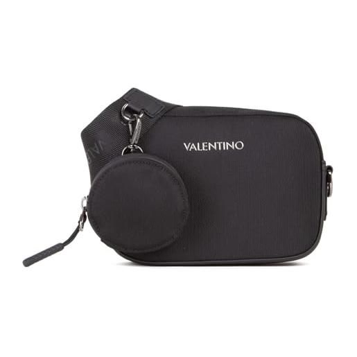 Valentino tron crossbody bag nero