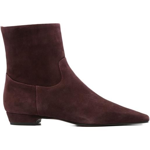 Roberto Festa stivaletti in pelle scamosciata - marrone