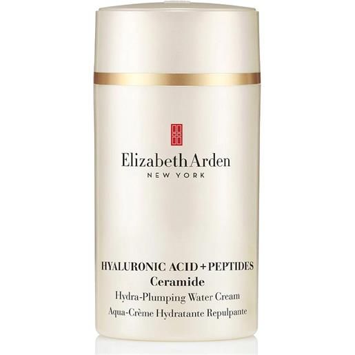Elizabeth Arden hyaluronic acid + peptides ceramide hydra plumping water cream 50 ml trattamento viso rassodante crema