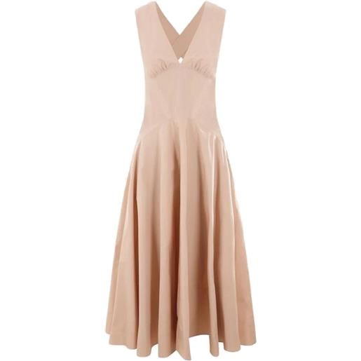 Alaia cotton midi dress