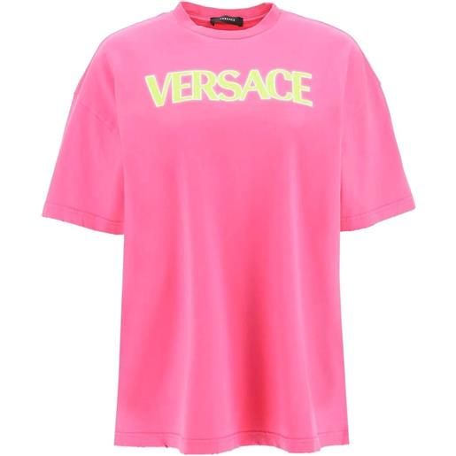 Versace cotton logo top